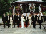 wedding line-up